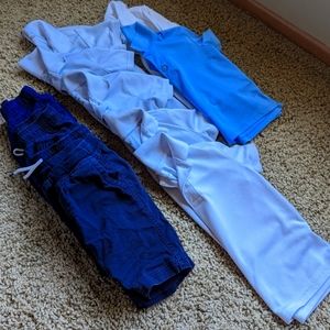 Cat & Jack Old Navy Carter's School Uniform Shirts/Shorts bundle